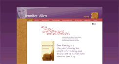 Desktop Screenshot of jenniferallenbooks.com